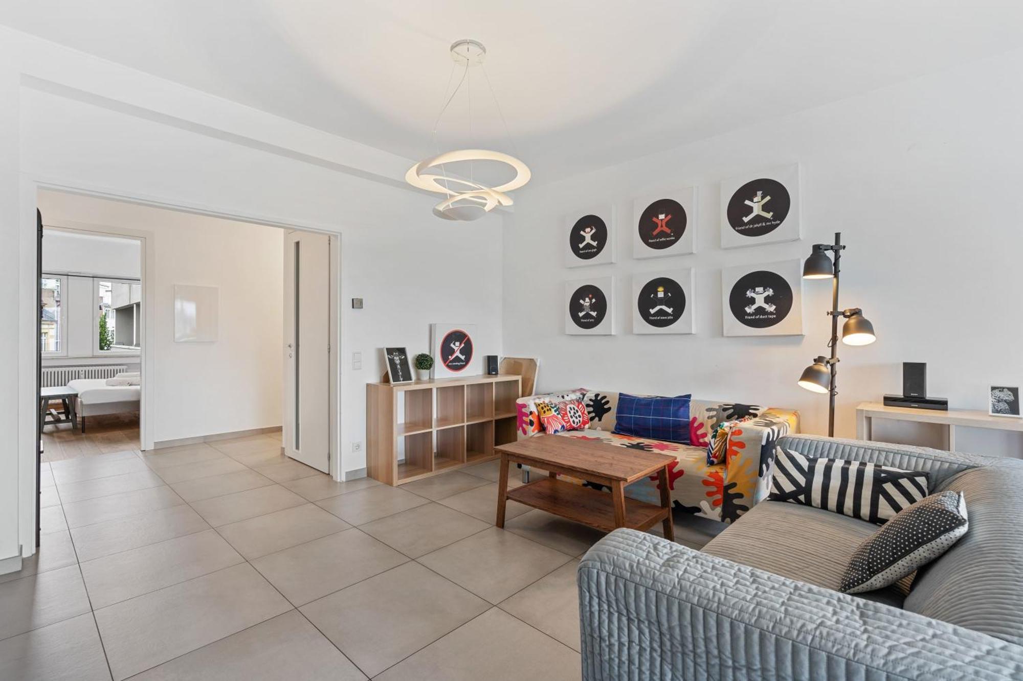 Central Lux 2Br Apt With City Views & Balcony Lucembursko Exteriér fotografie