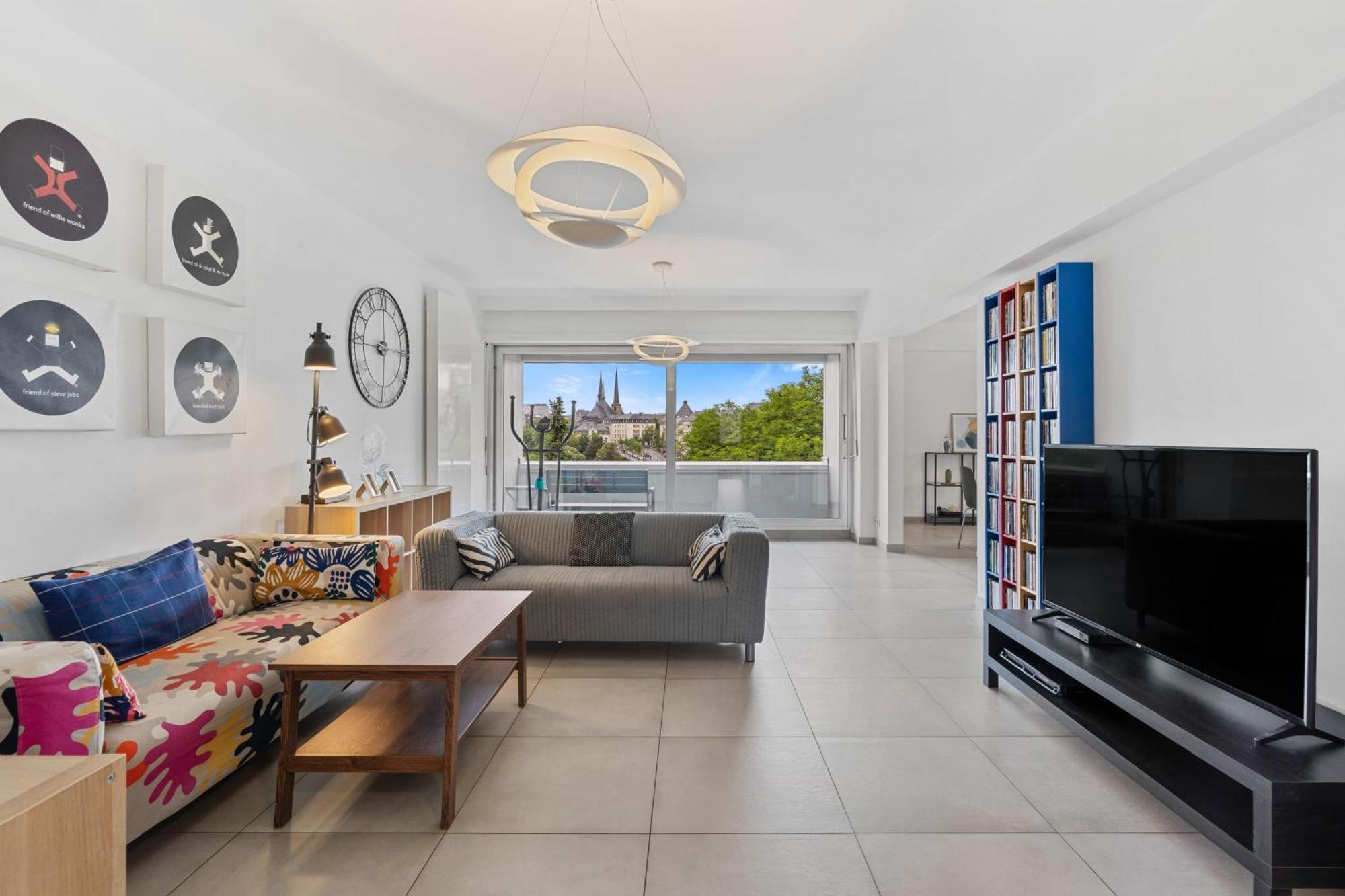 Central Lux 2Br Apt With City Views & Balcony Lucembursko Exteriér fotografie